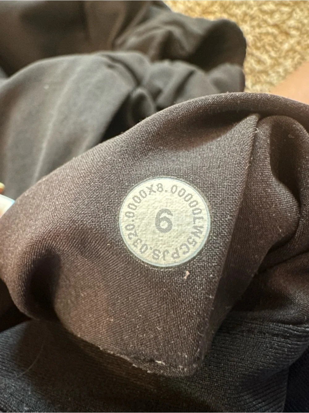 Lululemon black joggers
